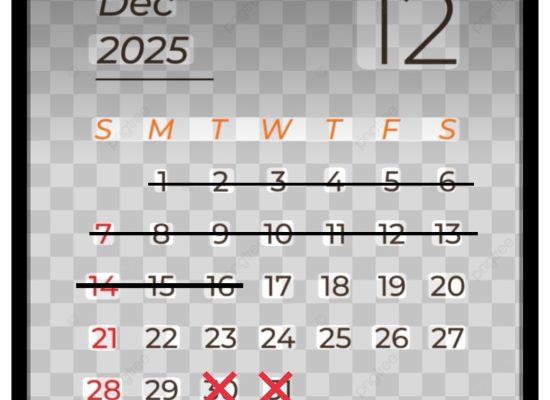 年末年始のお知らせ💁🏻‍♀️